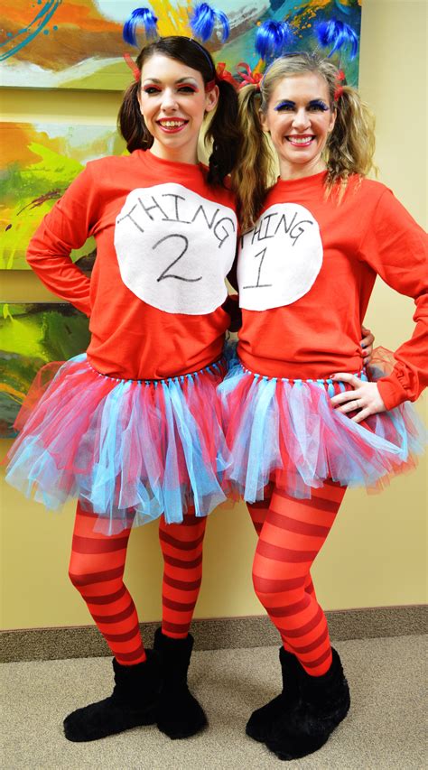 red dress (we ordered ours from Victorias Secret (they have lots to pick from). . Thing 1 thing 2 halloween costumes
